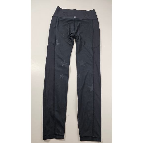 NWOT gap fit S scuplt shaped leggings compression ankle full length stars black - Picture 6 of 9